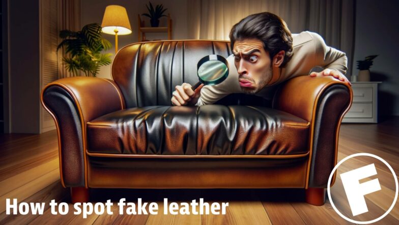 How to spot fake leather