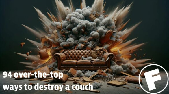 94 Over-the-top Ways to Destroy a Couch