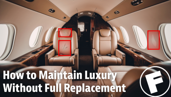 Aircraft Interior Restoration: How to Maintain Luxury Without Full Replacement
