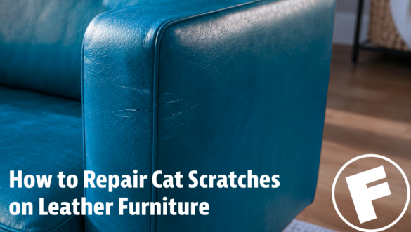 How to Repair Cat Scratches on Leather Furniture