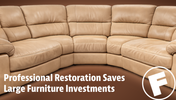 Leather Sectional Repair: Why Professional Restoration Saves Large Furniture Investments