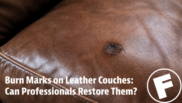 Burn Marks on Leather Couches: Can Professionals Restore Them Seamlessly?