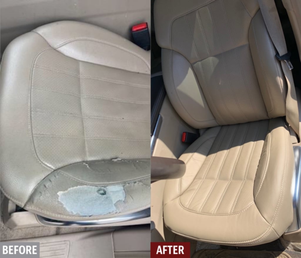 Car Leather Repair - Plastic & Vinyl Restoration: Fibrenew