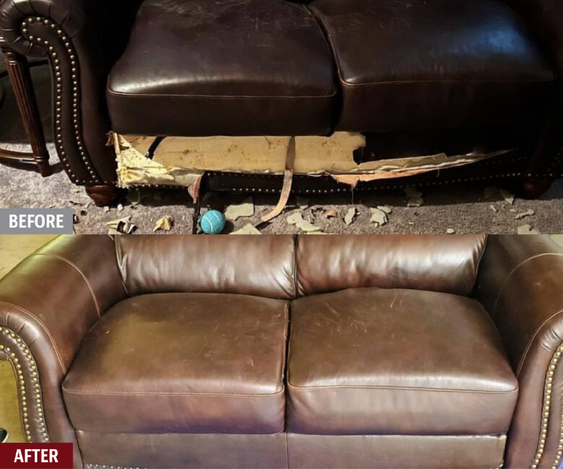 Leather Repair for Furniture, Couches, Sofas - Fibrenew