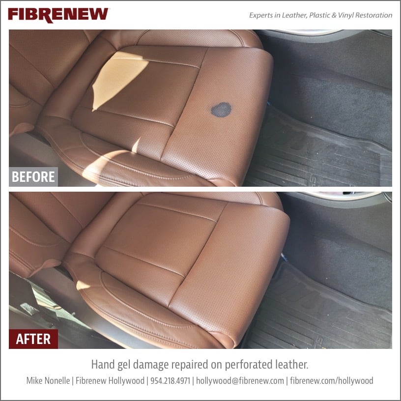 Vehicle Leather Interiors Repair & Restoration Service