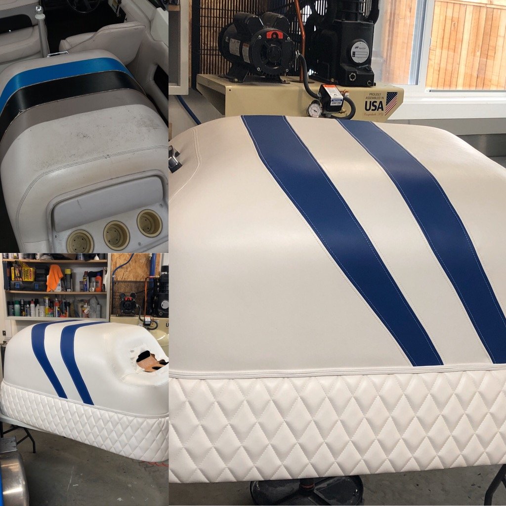 Boat Seat Repair - Plastic Molding Restoration - Fibrenew