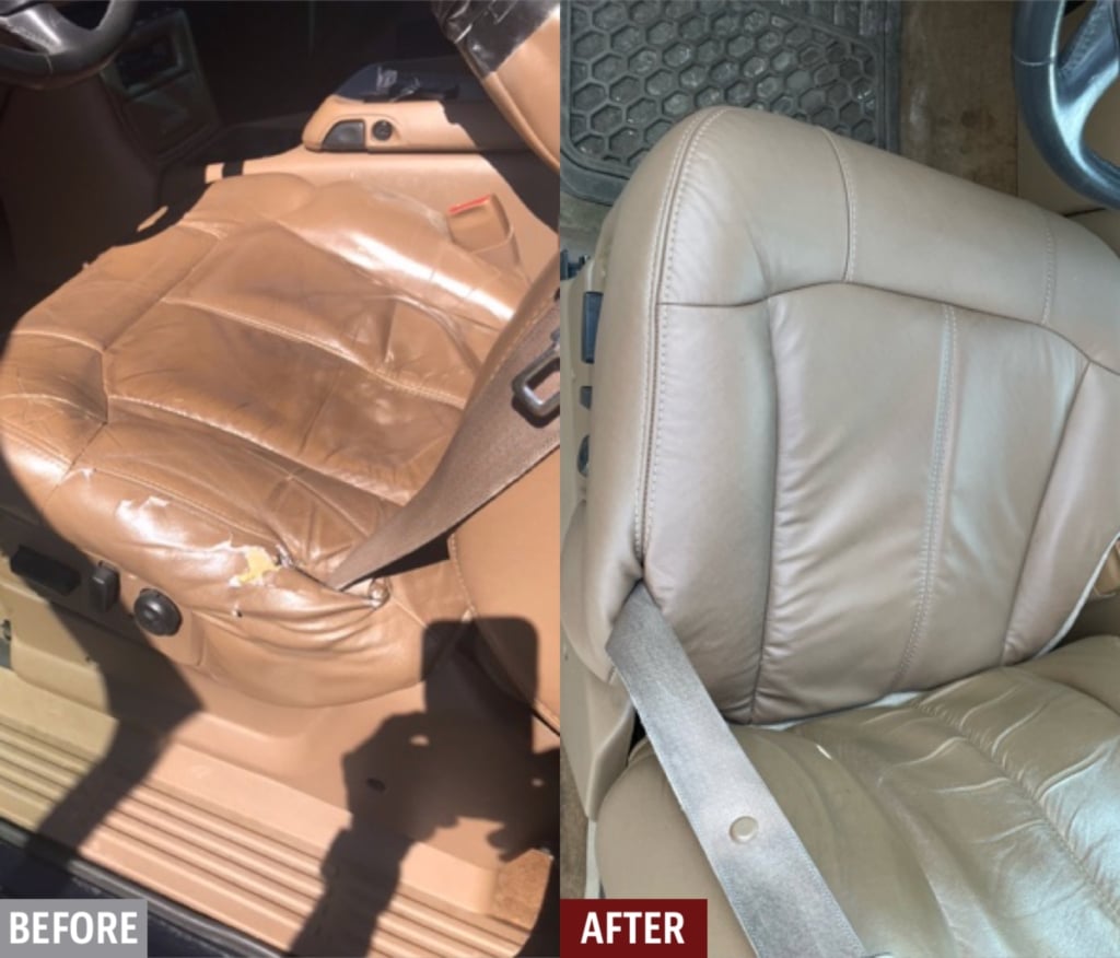 Car Leather Repair - Plastic & Vinyl Restoration: Fibrenew