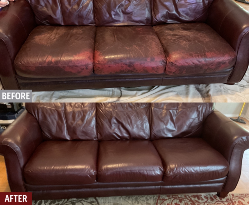 Leather Furniture Repair Fibrenew Northeast San Antonio