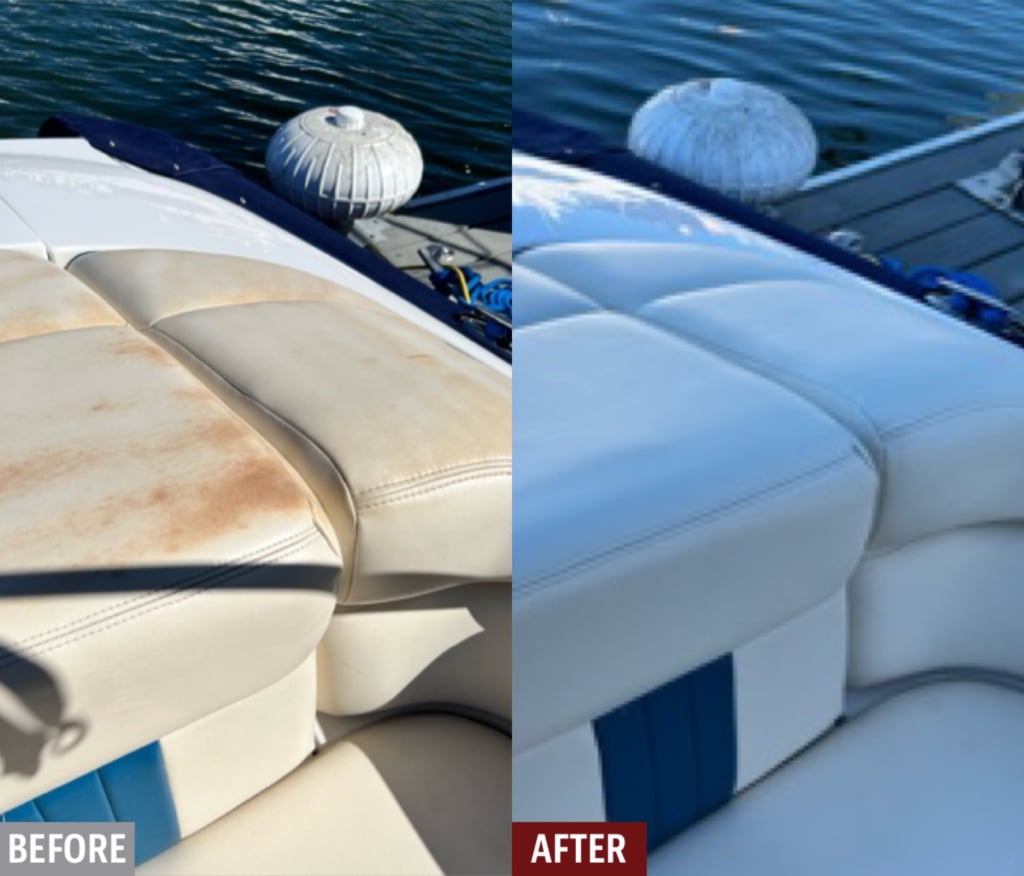 Boat seat vinyl repair : r/boatrepair
