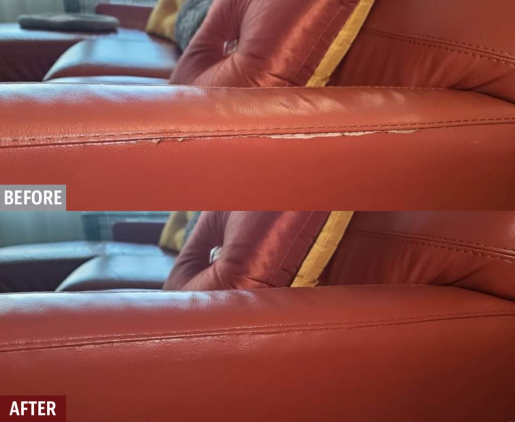 Leather Repair for Furniture, Couches, Sofas - Fibrenew