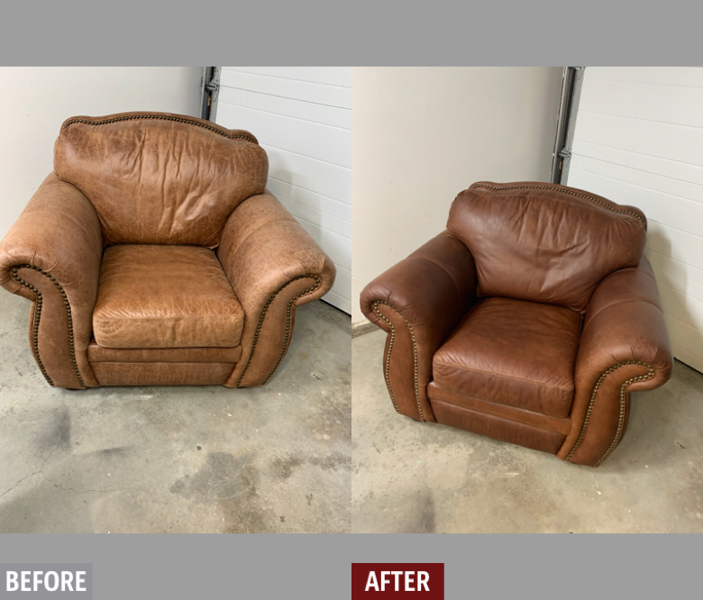 Leather Repair For Furniture Couches, How To Re Dye Leather Chair