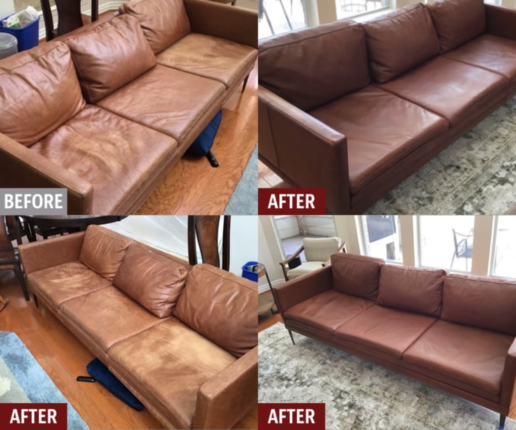 Leather Repair for Furniture, Couches, Sofas - Fibrenew