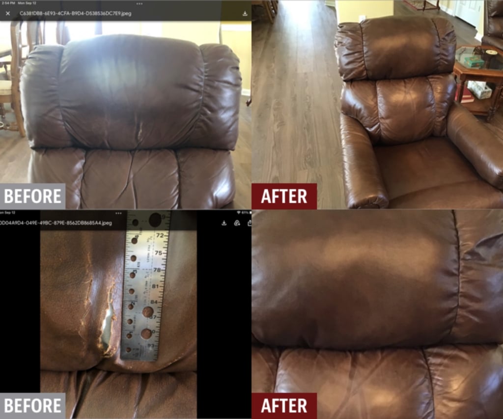 Leather Furniture Repair ‹‹ The Leather Sofa Company