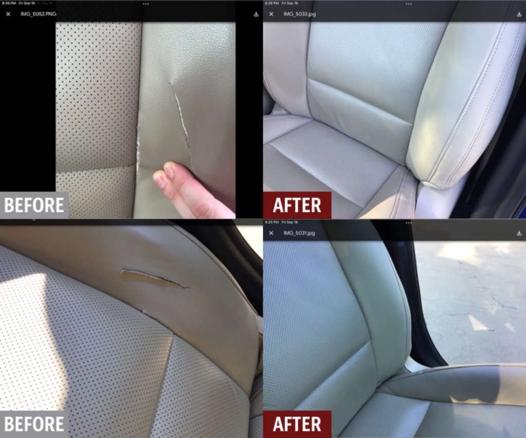 Car Leather Repair - Plastic & Vinyl Restoration: Fibrenew