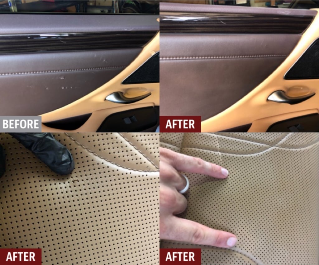 Car Leather Repair Plastic Vinyl Restoration Fibrenew Sarasota Bradenton