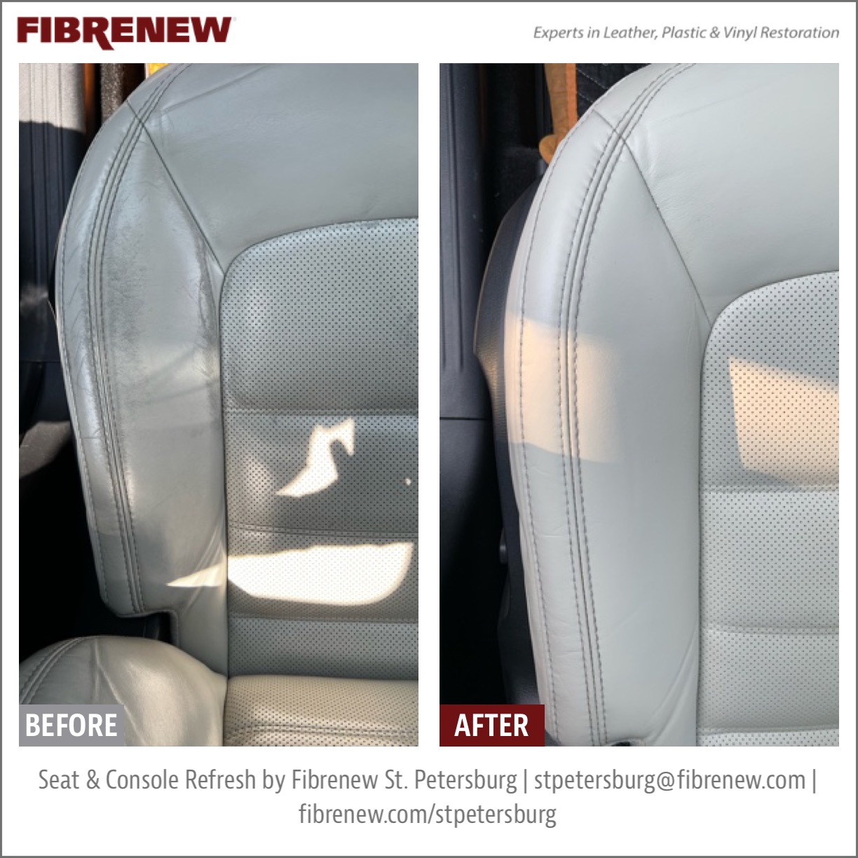 Car Leather Repair - Plastic & Vinyl Restoration: Fibrenew