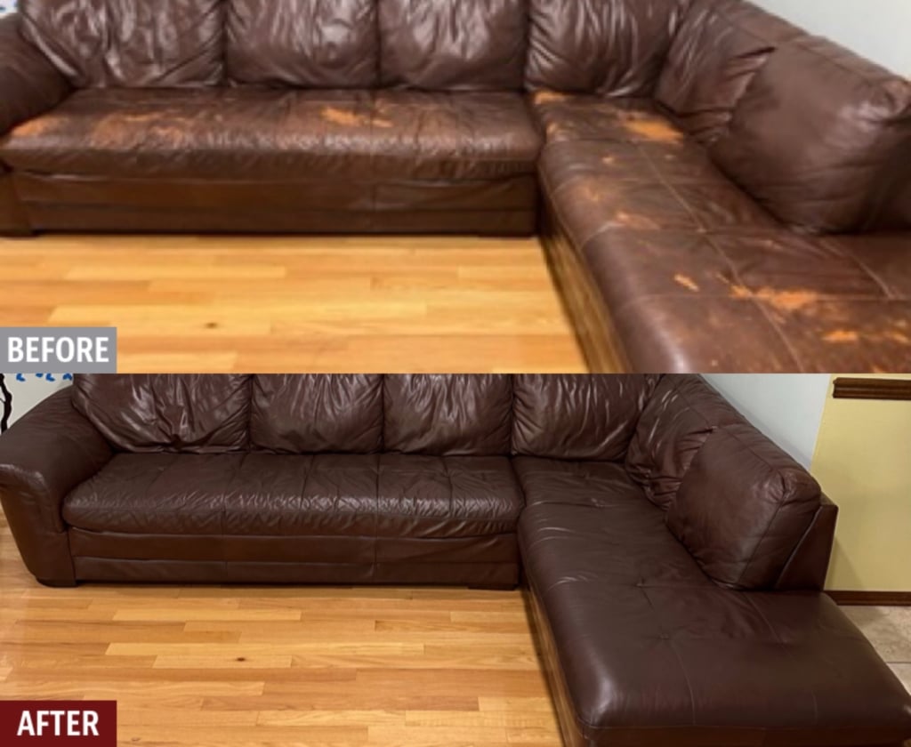  NW 54.0 x 39.4 Leather Repair, Sofa Leather Repair