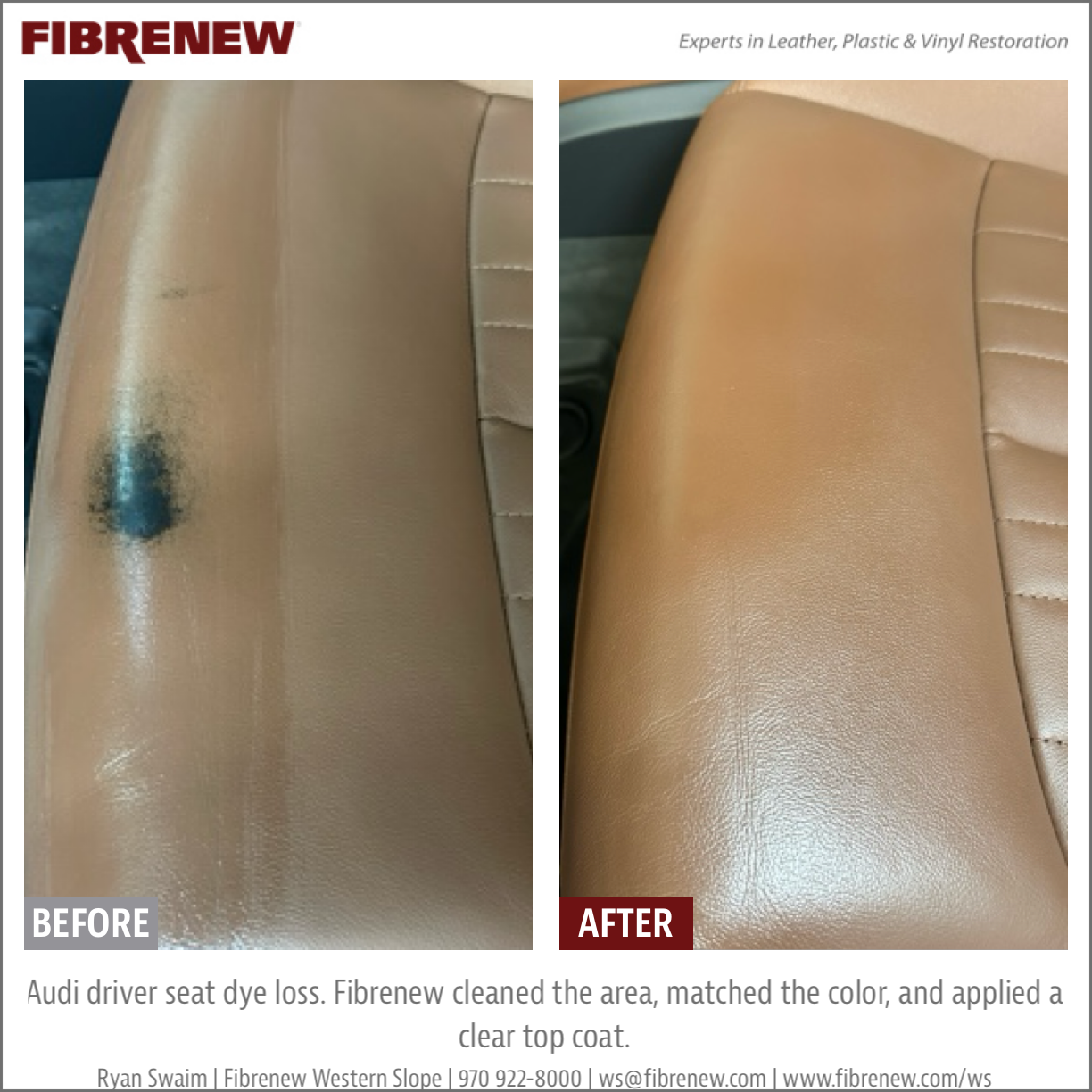 Car Leather Repair - Plastic & Vinyl Restoration: Fibrenew