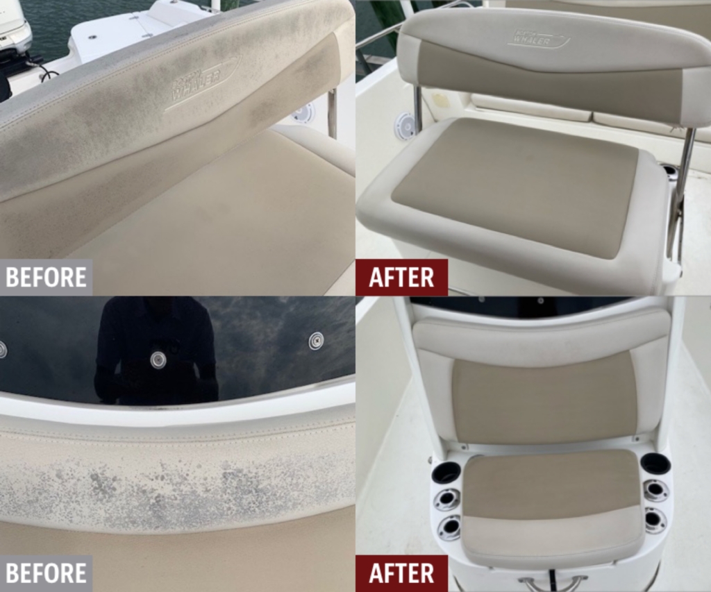 Boat Seat Repair Plastic Molding Restoration Fibrenew Fibrenew