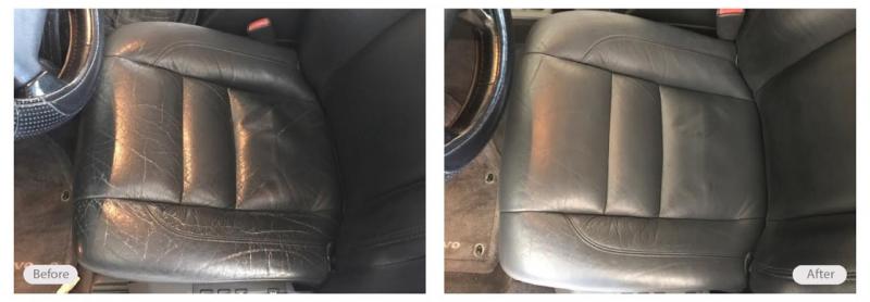 Vehicle driver seat repair and restoration