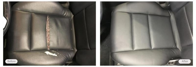 Vehicle seat repair and restoration