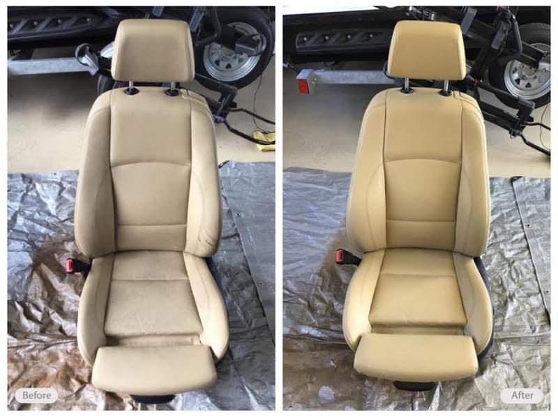 Vehicle seat restoration