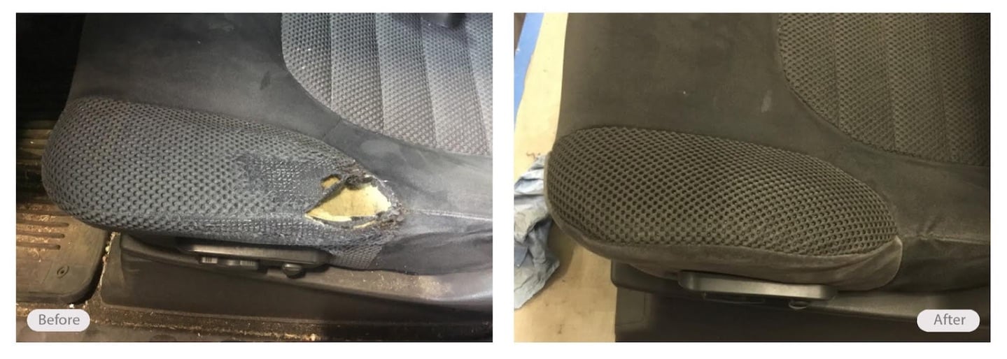 Automotive Leather Restoration Vinyl Plastic Repair