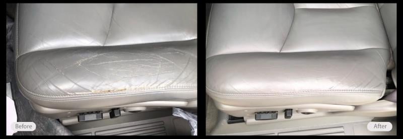 2005 Chevrolet Avalanche driver's seat restoration