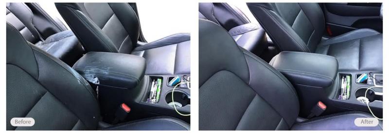 Vehicle center console restoration