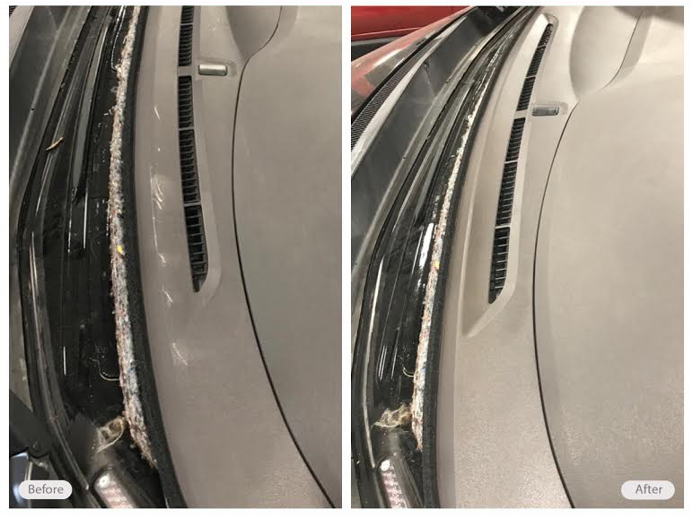 Vehicle dashboard restoration