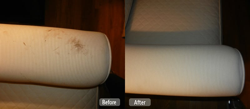 Clean Upholstery on Couch 