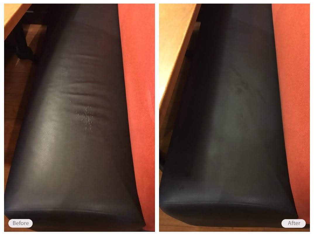 Vinyl upholstery restoration and refurbishment