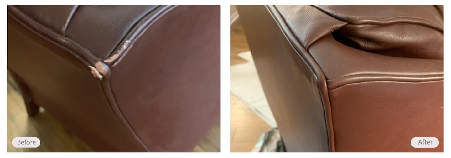 Leather Furniture Repair Couch Sofa Restoration