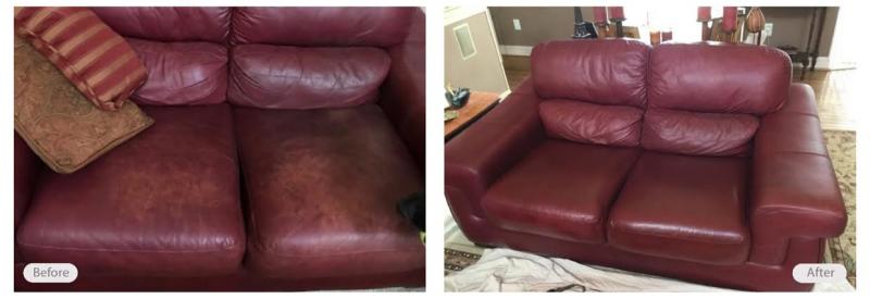 Pet damaged seat cushions repaired